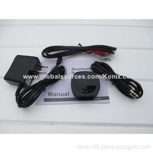 High-speed Bluetooth wireless audio music transmitter receiver with one charging port